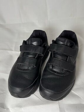 Brooks Addiction Walker V-strap 2 Velcro Hook Loop Closure Black 8.5 Wide